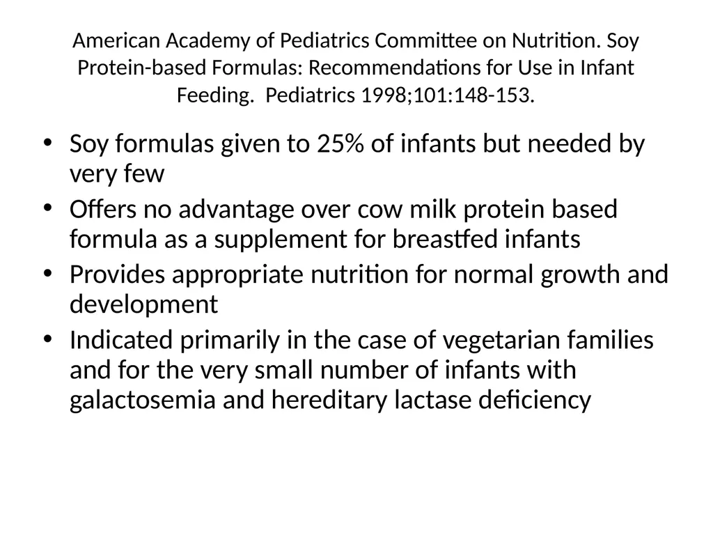 Infant Feeding: Human Milk and Formula Infant - slide 68 of 95