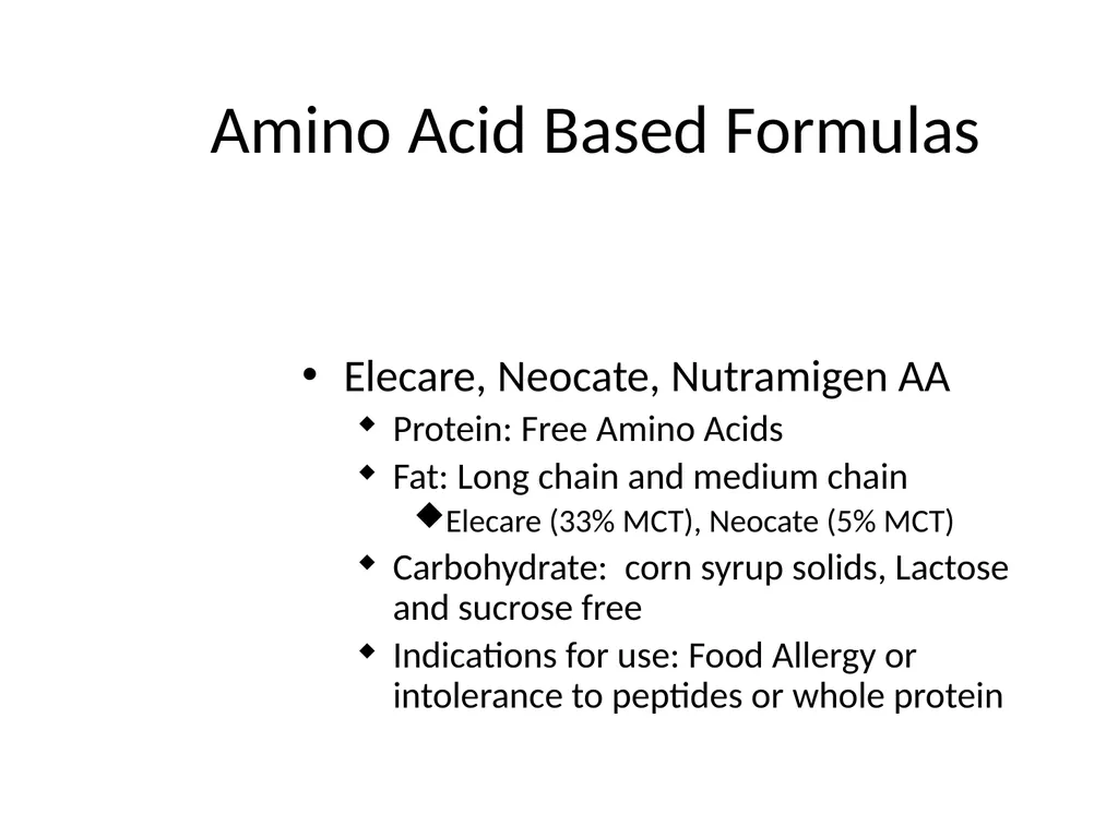 Infant Feeding: Human Milk and Formula Infant - slide 80 of 95