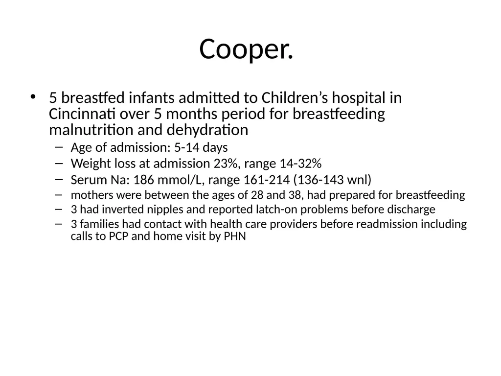 Infant Feeding: Human Milk and Formula Infant - slide 50 of 95