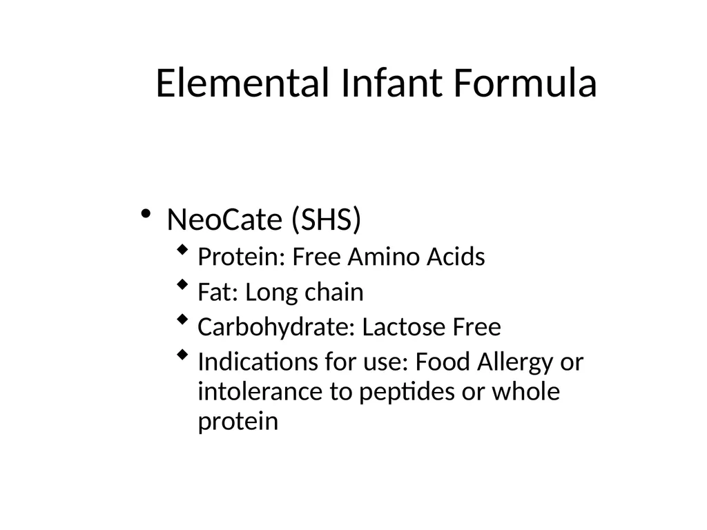 Infant Feeding: Human Milk and Formula Infant - slide 81 of 95