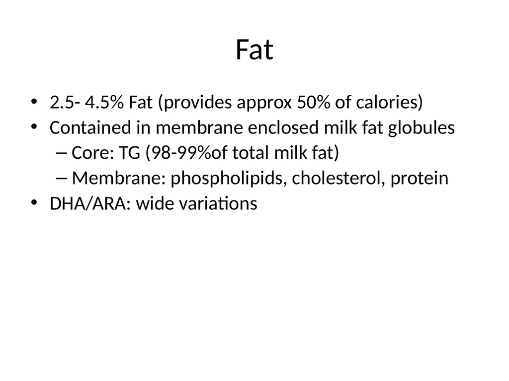 Infant Feeding: Human Milk and Formula Infant - slide 38 of 95