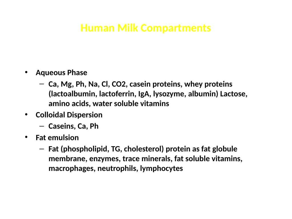 Infant Feeding: Human Milk and Formula Infant - slide 25 of 95