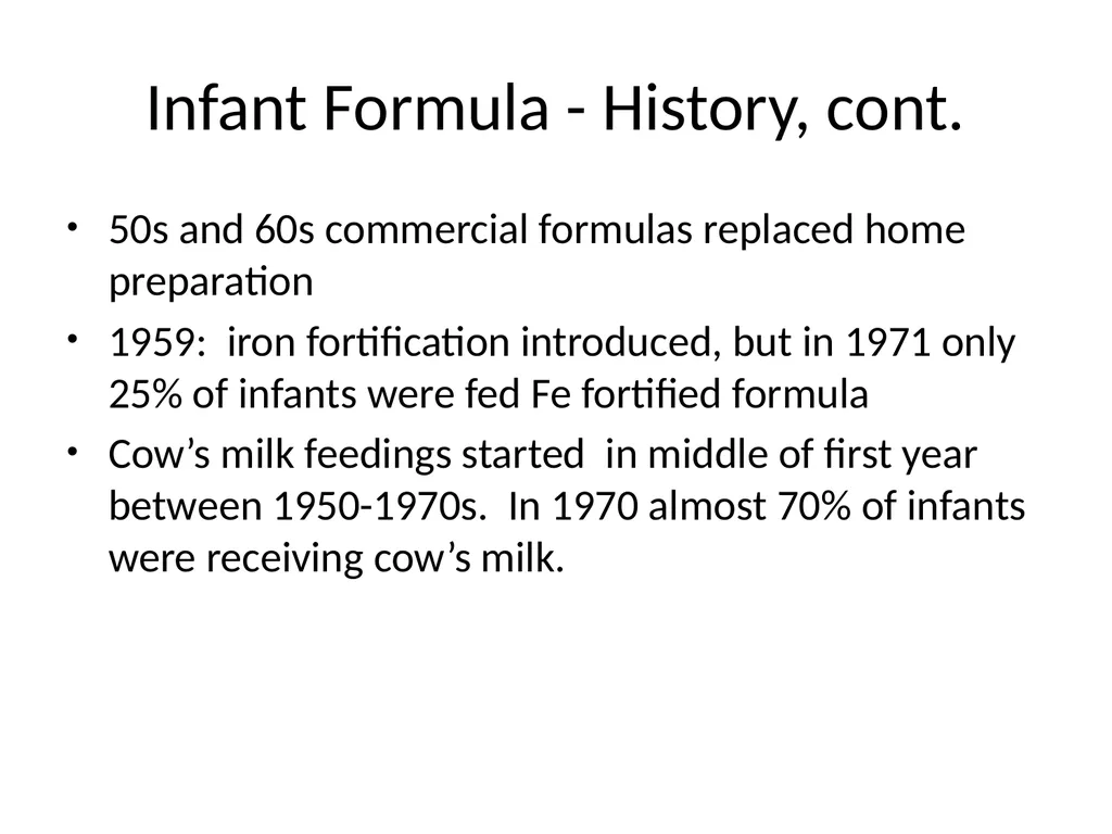 Infant Feeding: Human Milk and Formula Infant - slide 18 of 95