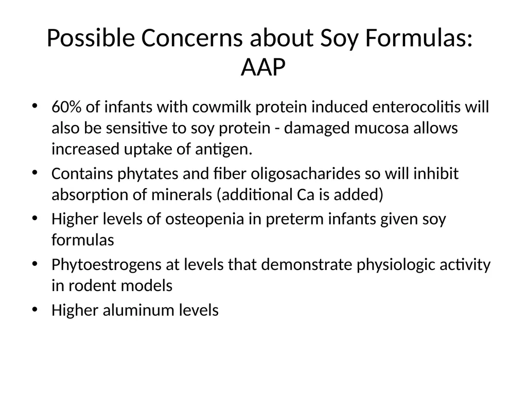 Infant Feeding: Human Milk and Formula Infant - slide 69 of 95