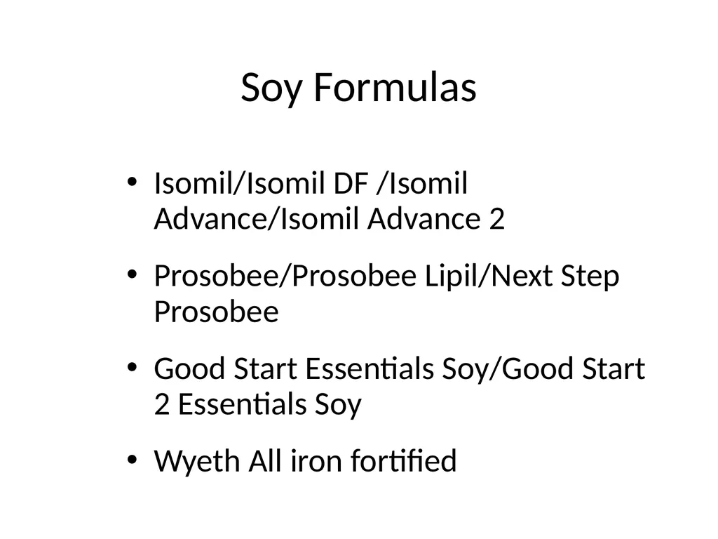 Infant Feeding: Human Milk and Formula Infant - slide 65 of 95