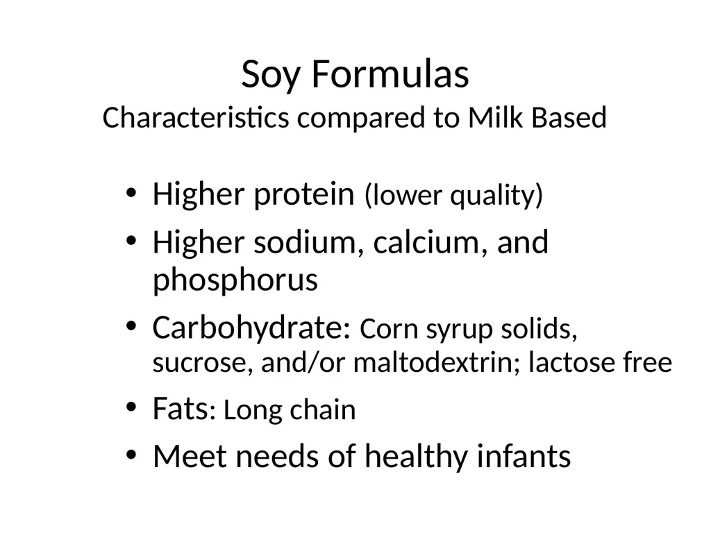 Infant Feeding: Human Milk and Formula Infant - slide 67 of 95