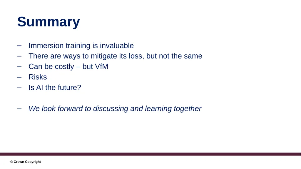 Relearned Freedom: Off line to Immersive Director - slide 10 of 10