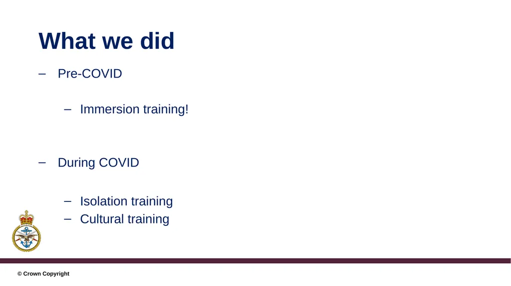 Relearned Freedom: Off line to Immersive Director - slide 4 of 10