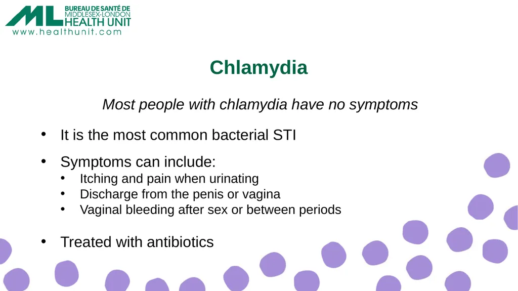 Sexually Transmitted Infections (STI) Created by: - slide 14 of 34