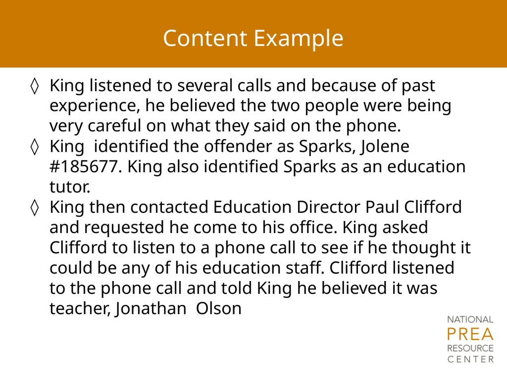 MODULE 8 Report Writing Notice of Federal Funding - slide 20 of 30