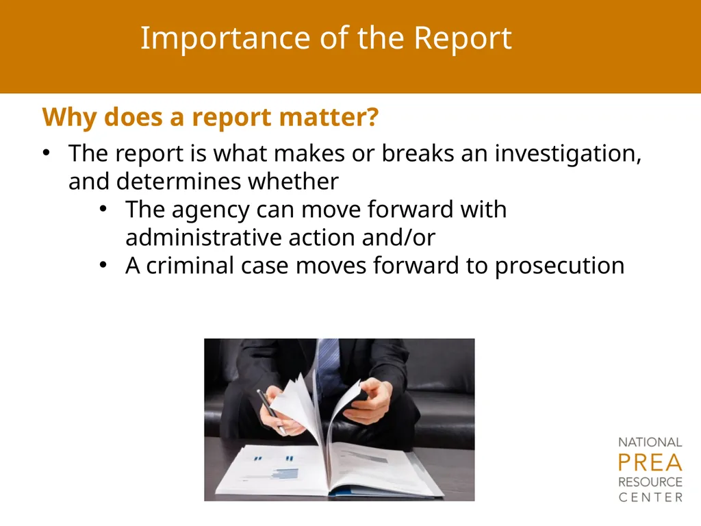 MODULE 8 Report Writing Notice of Federal Funding - slide 3 of 30