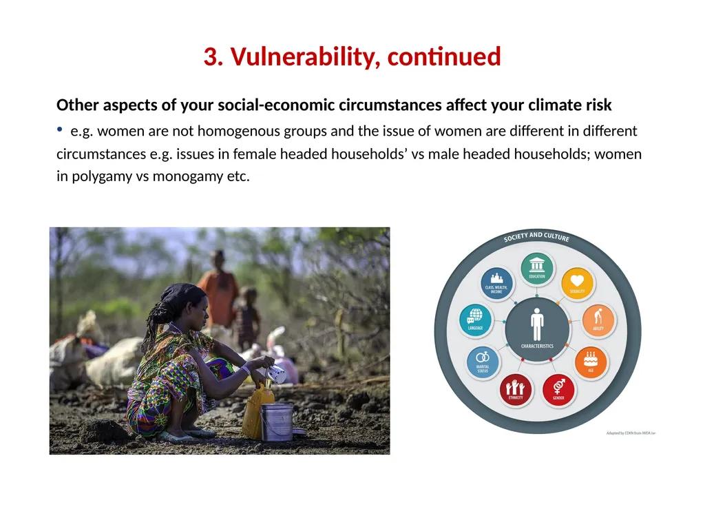 Gender and social inclusion Assessing people’s - slide 15 of 30