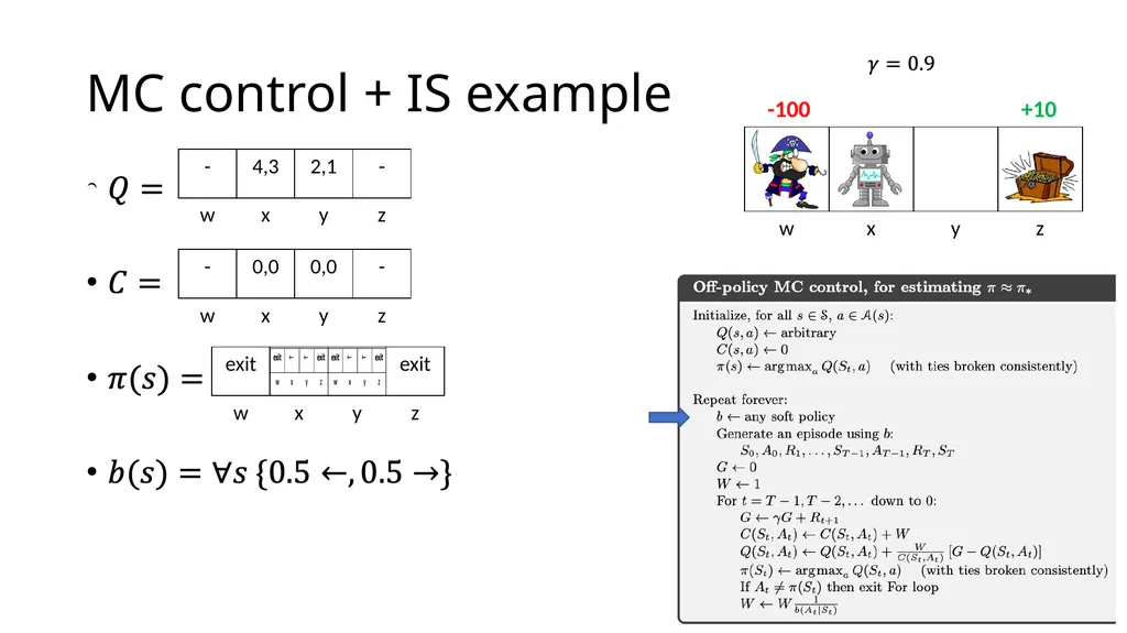 CSCE-642 Reinforcement Learning Chapter 5: Monte - slide 45 of 74