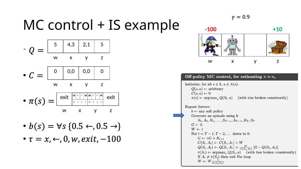 CSCE-642 Reinforcement Learning Chapter 5: Monte - slide 46 of 74
