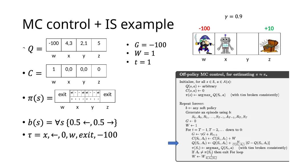 CSCE-642 Reinforcement Learning Chapter 5: Monte - slide 49 of 74