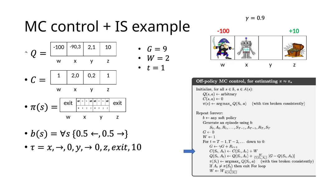 CSCE-642 Reinforcement Learning Chapter 5: Monte - slide 64 of 74