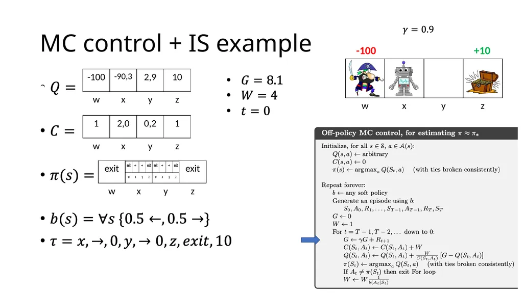 CSCE-642 Reinforcement Learning Chapter 5: Monte - slide 68 of 74