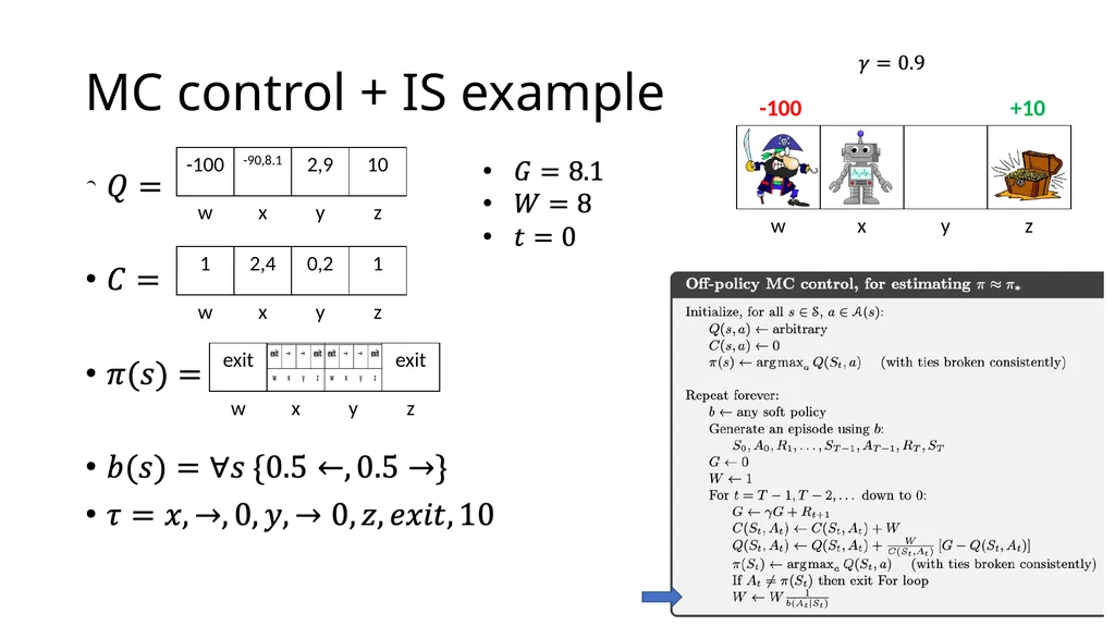 CSCE-642 Reinforcement Learning Chapter 5: Monte - slide 71 of 74