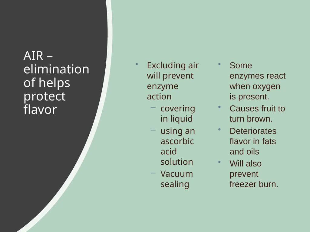Basic Practices of Freezing Food Washington State - slide 14 of 52