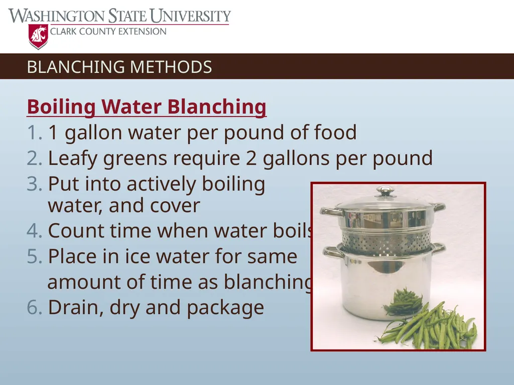 Basic Practices of Freezing Food Washington State - slide 34 of 52