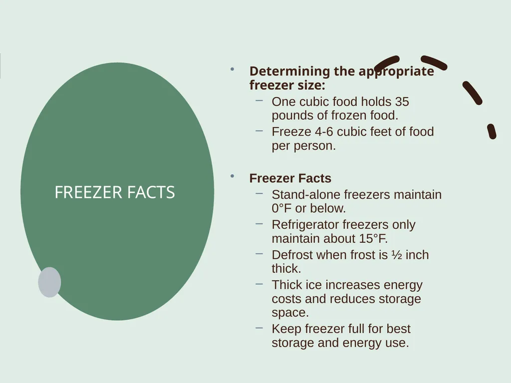 Basic Practices of Freezing Food Washington State - slide 3 of 52
