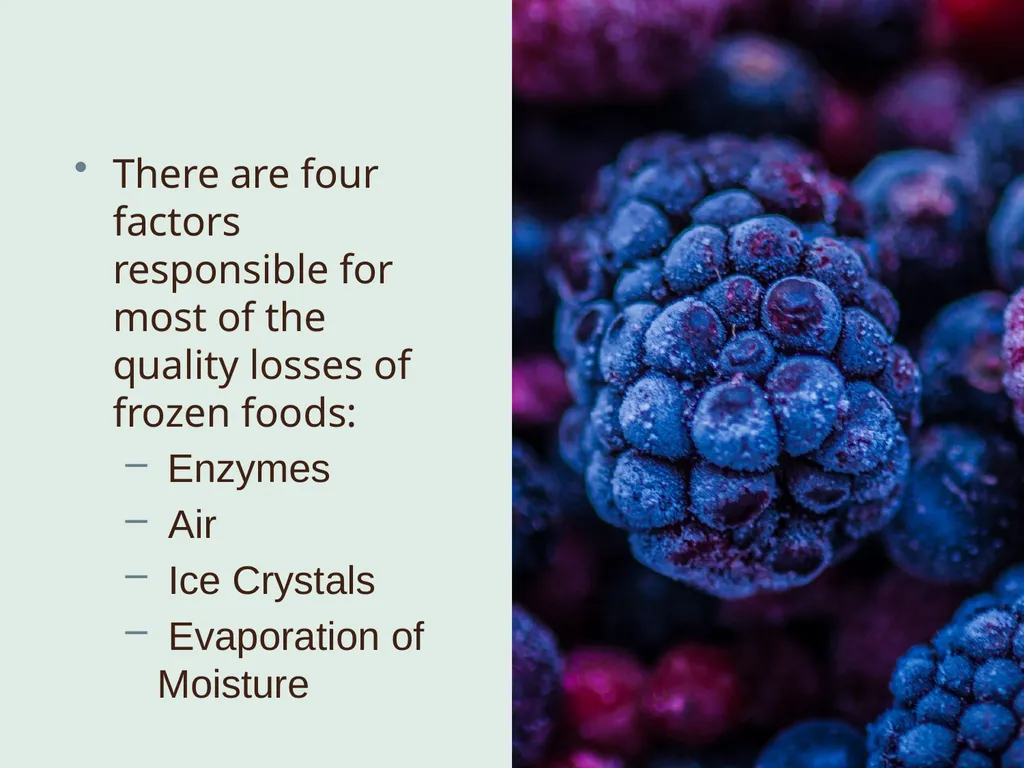 Basic Practices of Freezing Food Washington State - slide 12 of 52