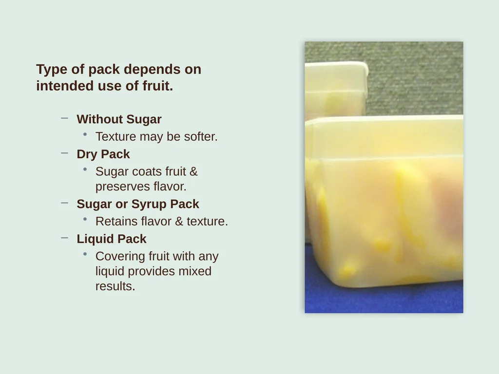 Basic Practices of Freezing Food Washington State - slide 25 of 52