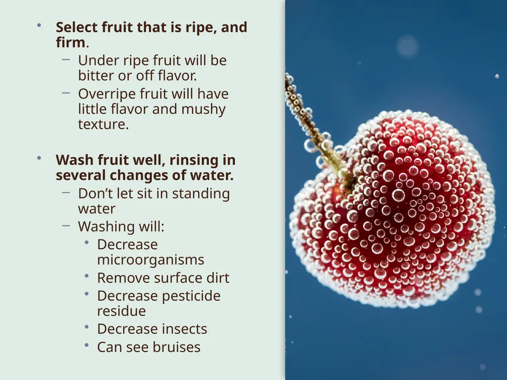 Basic Practices of Freezing Food Washington State - slide 23 of 52