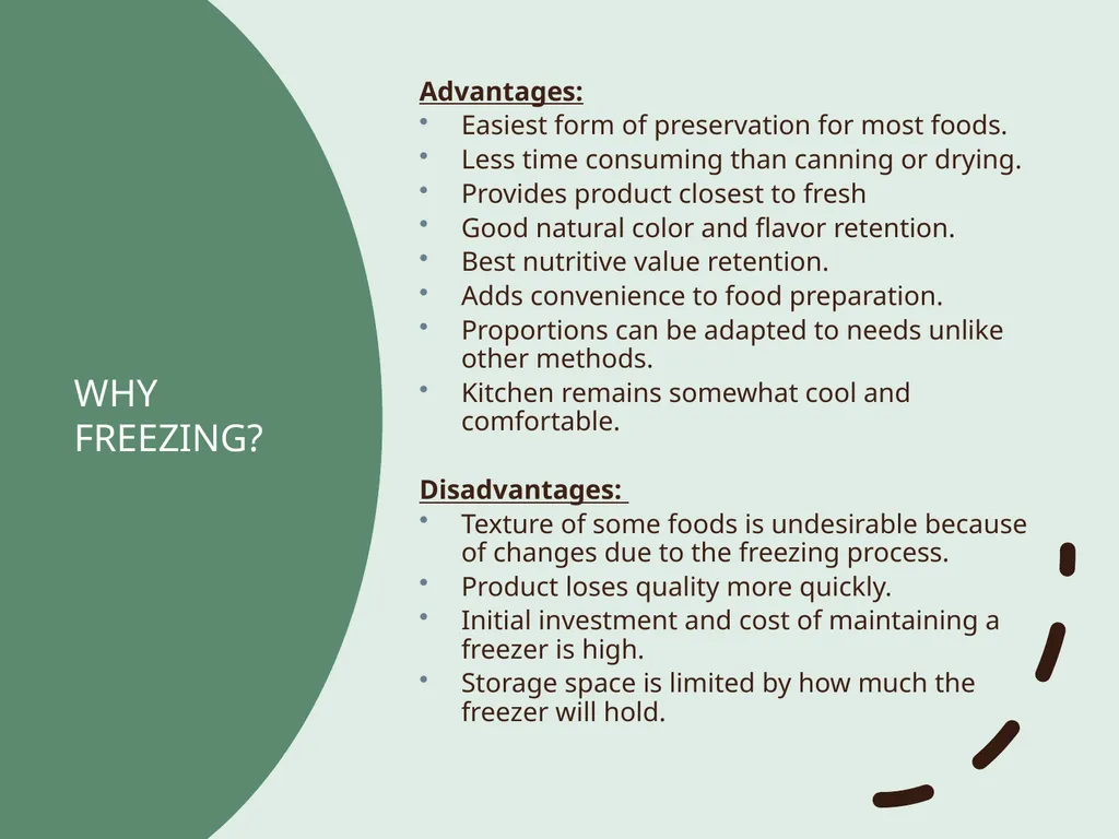 Basic Practices of Freezing Food Washington State - slide 2 of 52