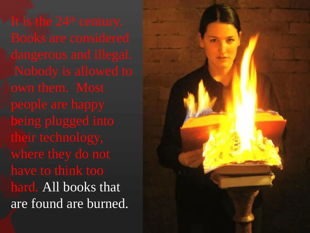 Intro to Fahrenheit 451 Lecture Notes, Background, - slide 13 of 63
