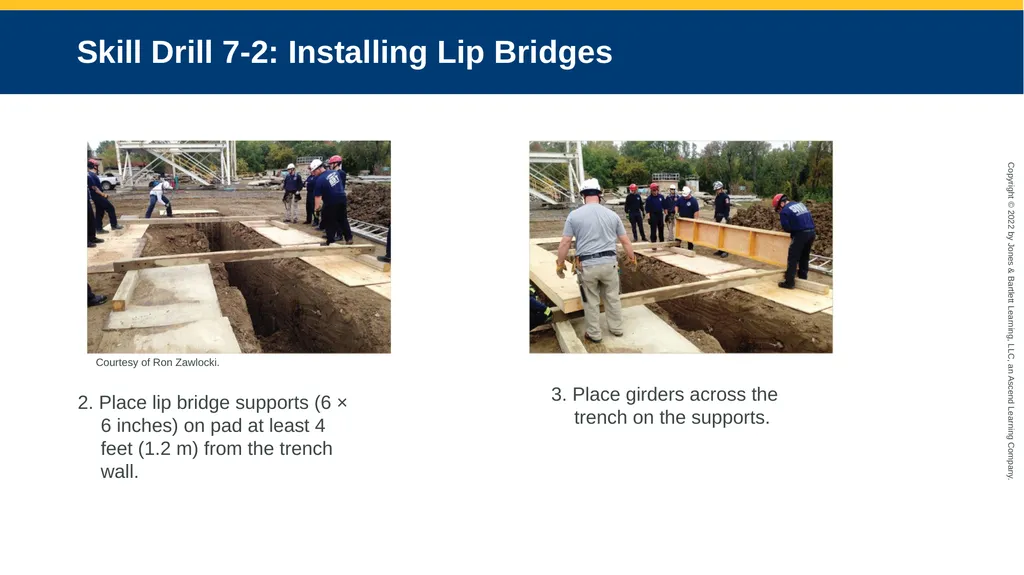 CHAPTER 7 Operations Level Trench Rescue Shoring - slide 6 of 22