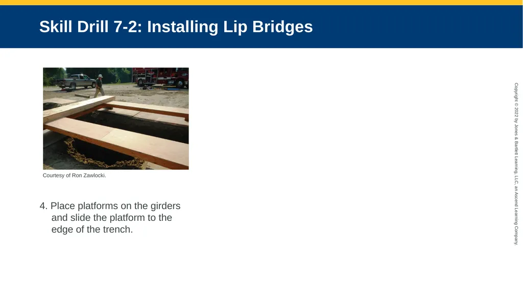 CHAPTER 7 Operations Level Trench Rescue Shoring - slide 7 of 22