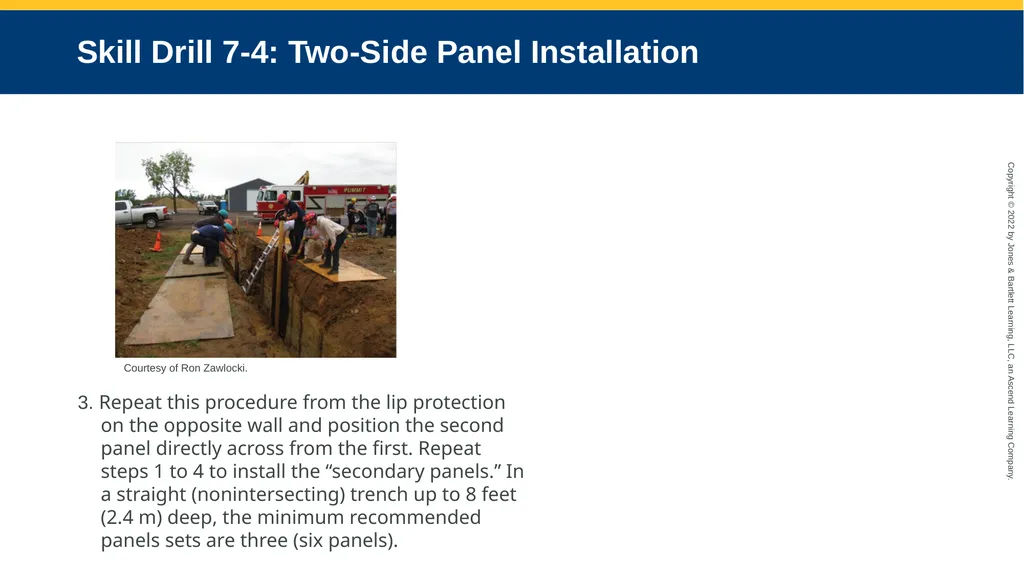 CHAPTER 7 Operations Level Trench Rescue Shoring - slide 12 of 22