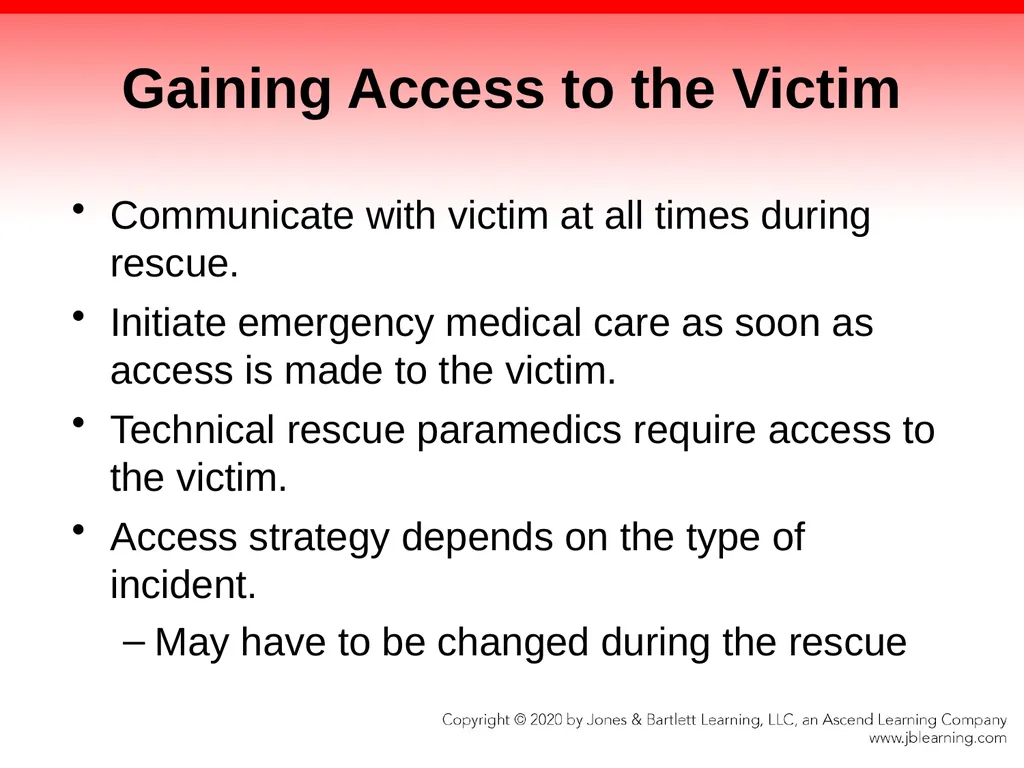 CHAPTER 25 Assisting Special Rescue Teams - slide 31 of 139
