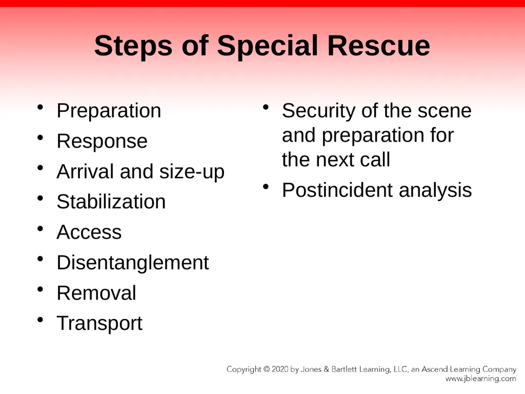 CHAPTER 25 Assisting Special Rescue Teams - slide 20 of 139