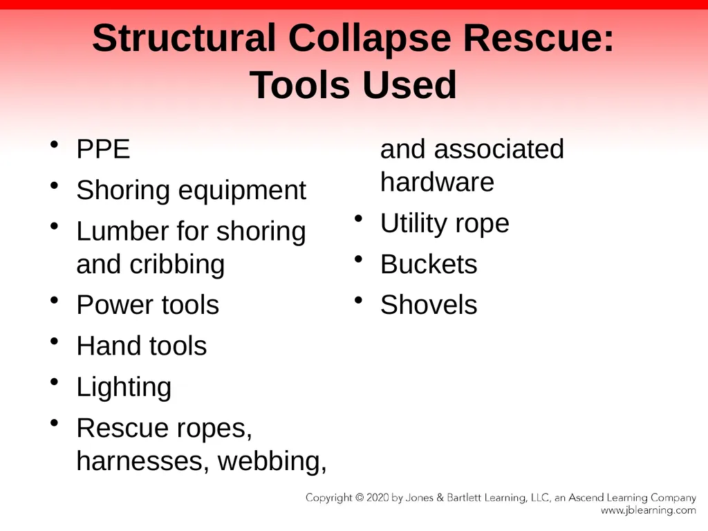 CHAPTER 25 Assisting Special Rescue Teams - slide 83 of 139