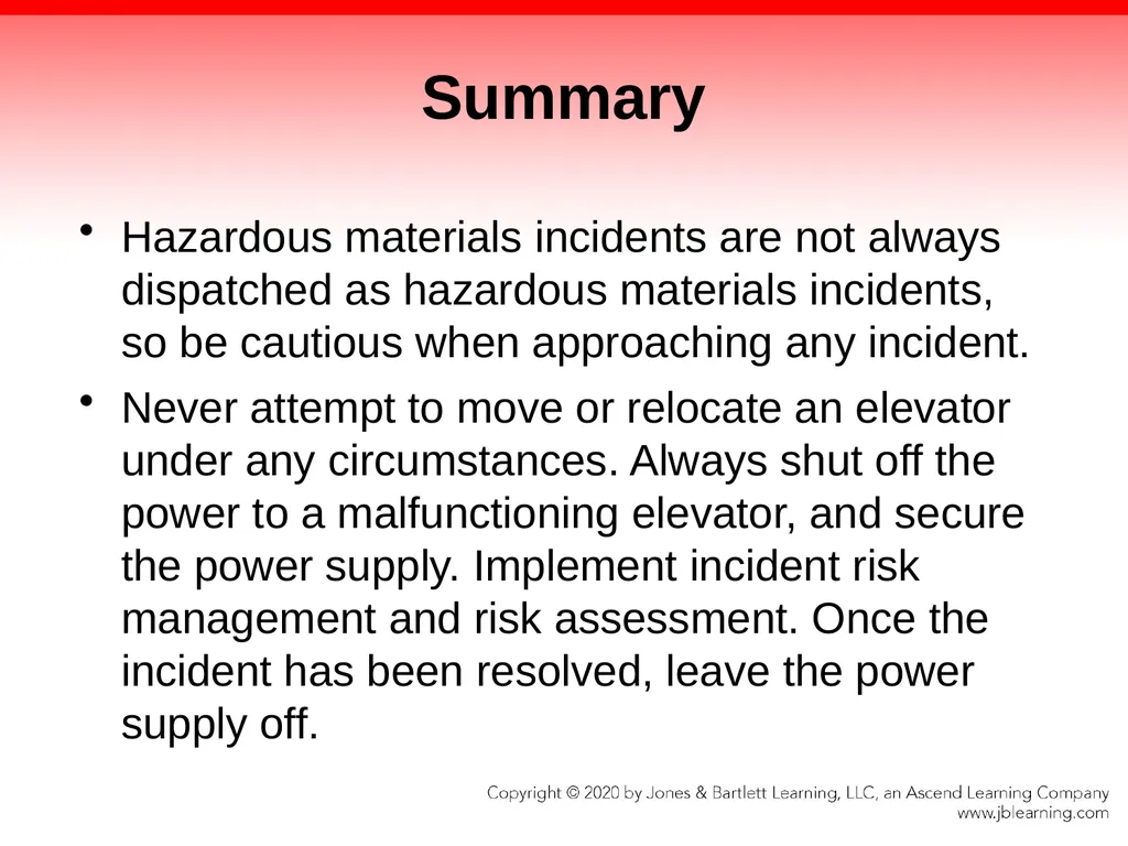 CHAPTER 25 Assisting Special Rescue Teams - slide 134 of 139