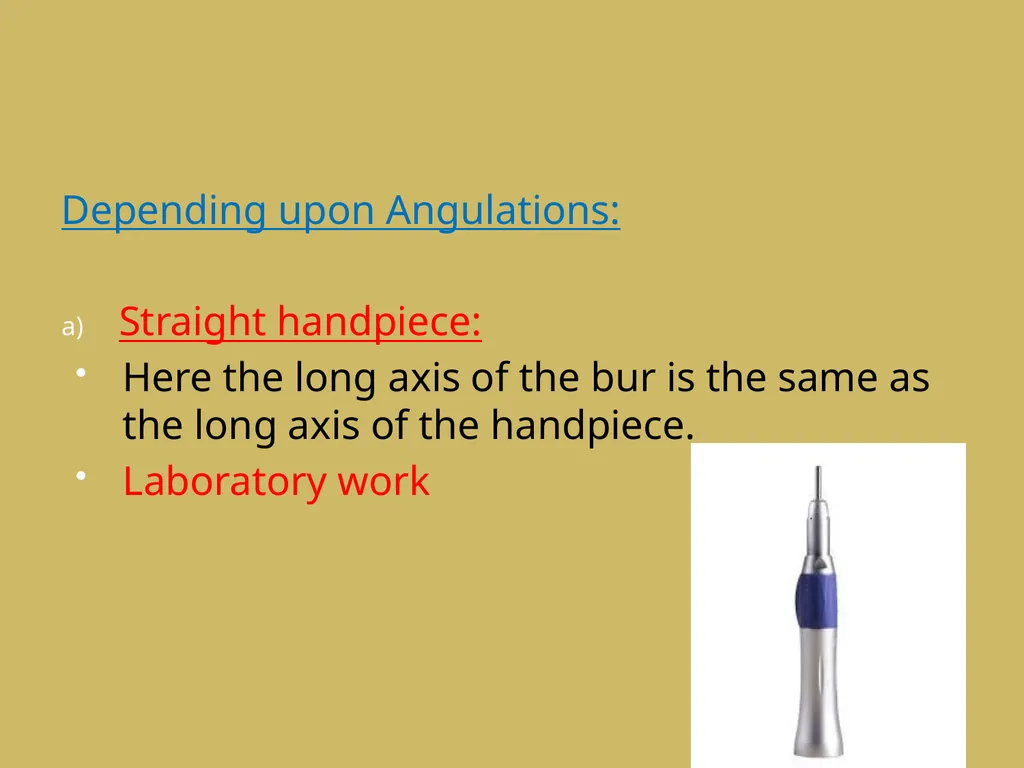 ROTARY INSTRUMENTS IN OPERATIVE DETISTRY SIBAR - slide 14 of 83