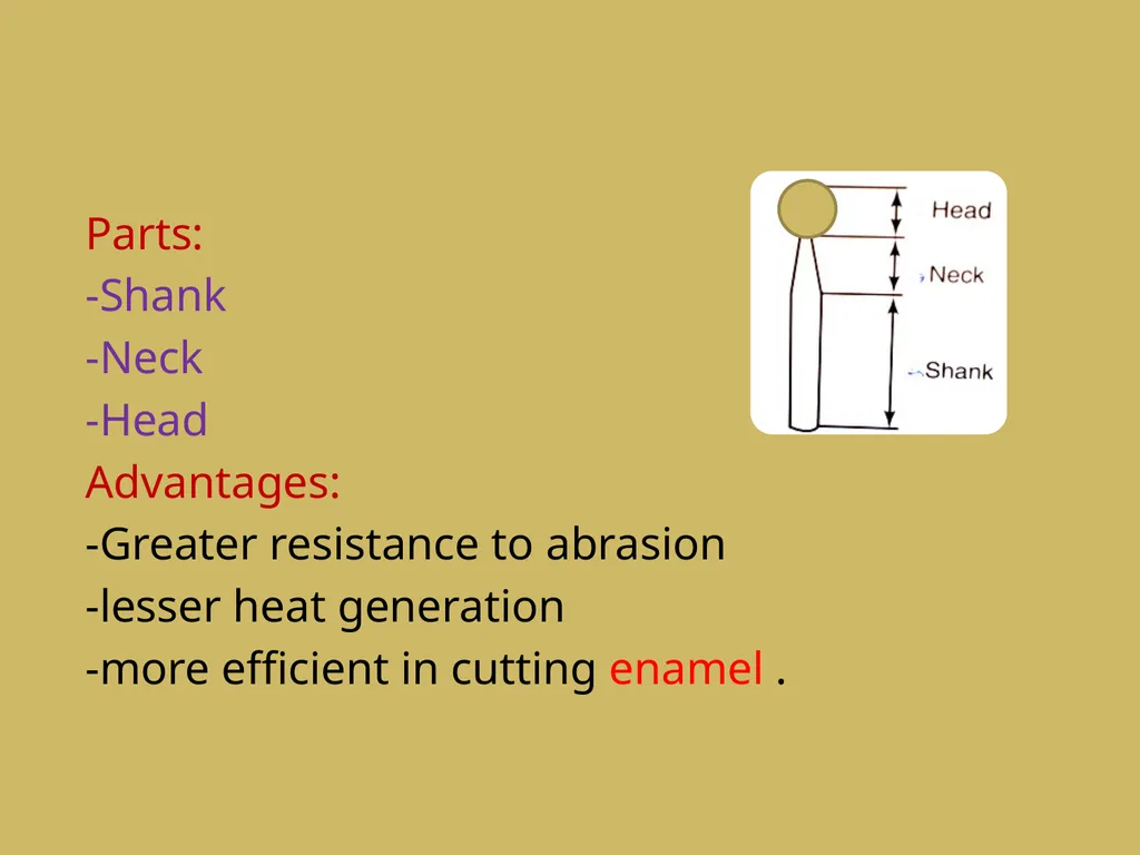 ROTARY INSTRUMENTS IN OPERATIVE DETISTRY SIBAR - slide 68 of 83