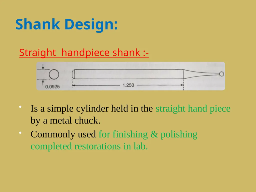 ROTARY INSTRUMENTS IN OPERATIVE DETISTRY SIBAR - slide 35 of 83
