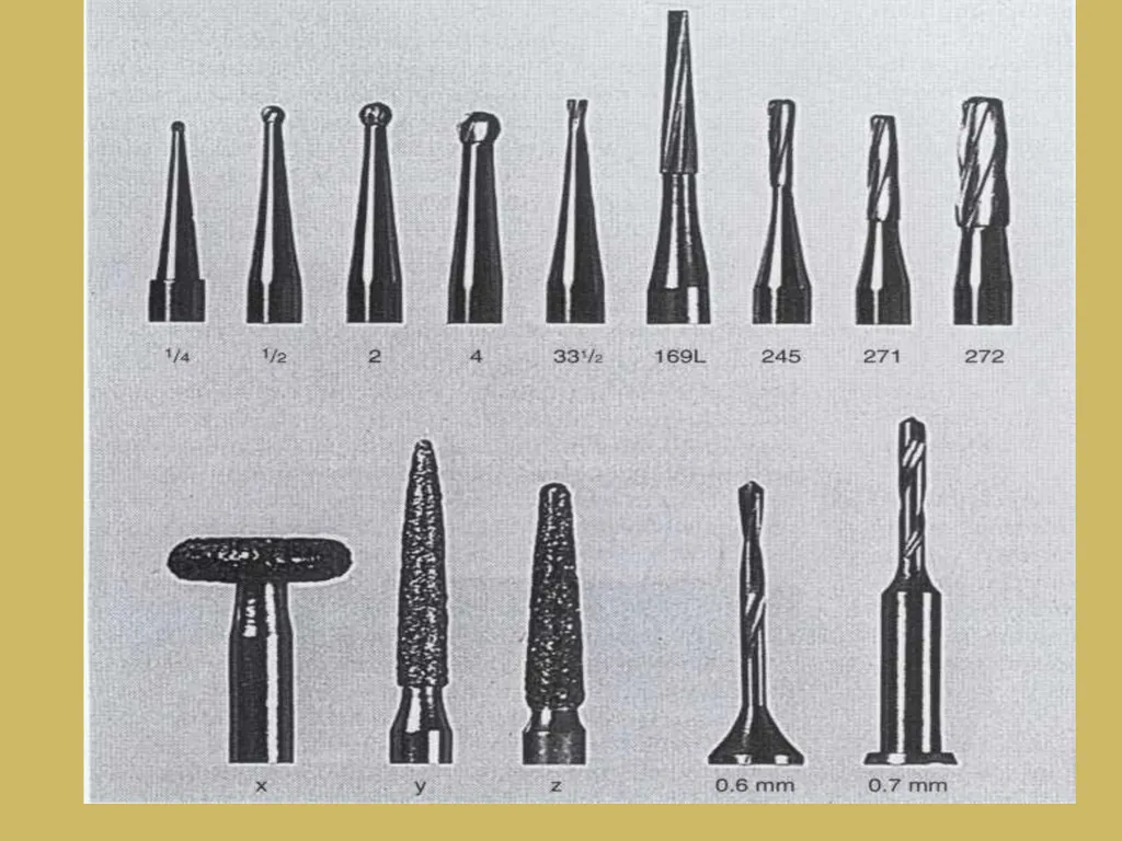 ROTARY INSTRUMENTS IN OPERATIVE DETISTRY SIBAR - slide 45 of 83