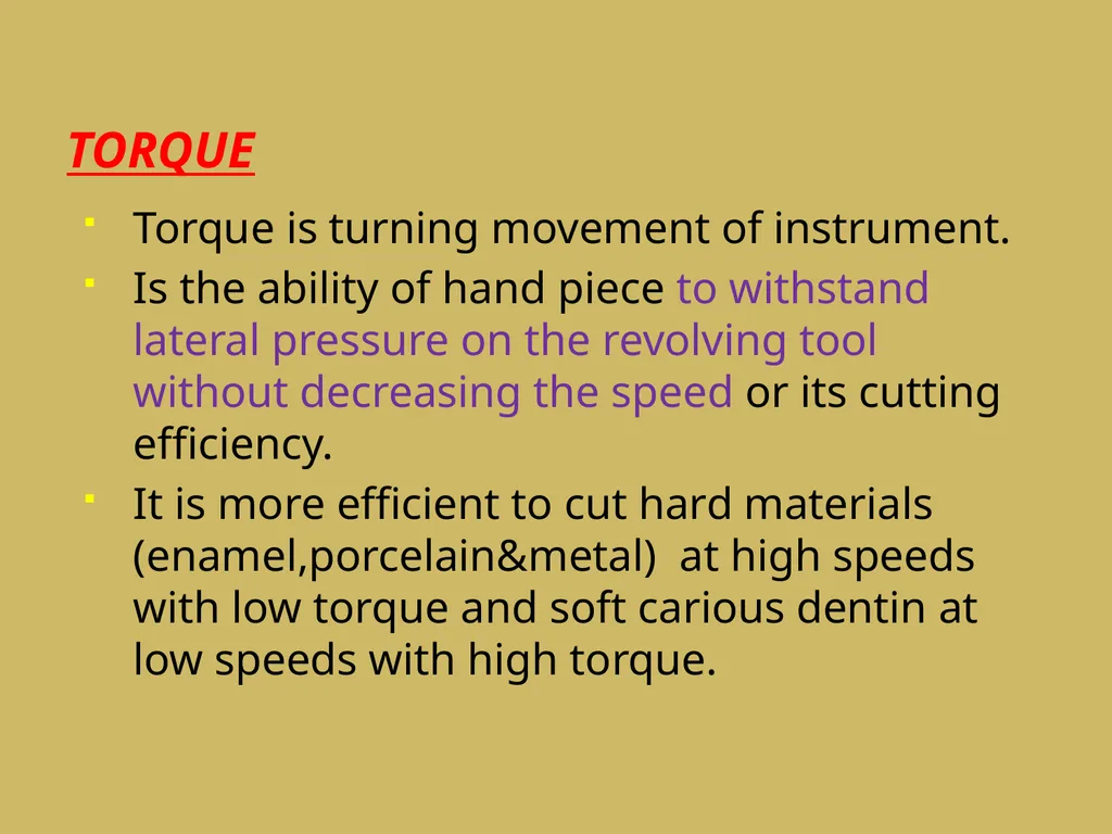 ROTARY INSTRUMENTS IN OPERATIVE DETISTRY SIBAR - slide 24 of 83
