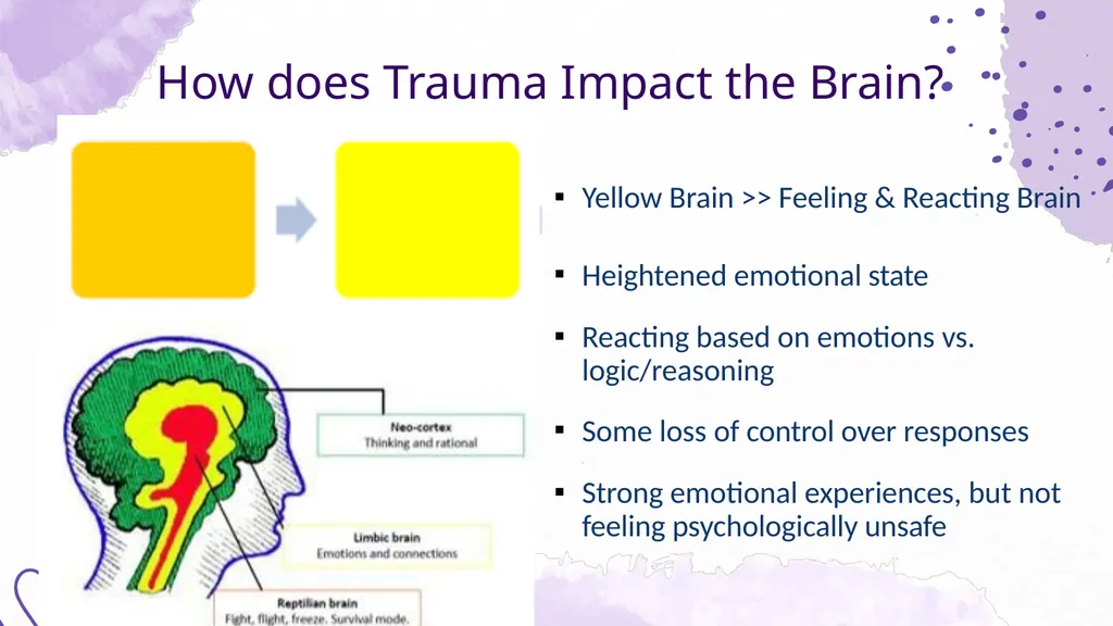 Trauma & the Brain Shannon McElroy, LICSW, PIP, - slide 18 of 34
