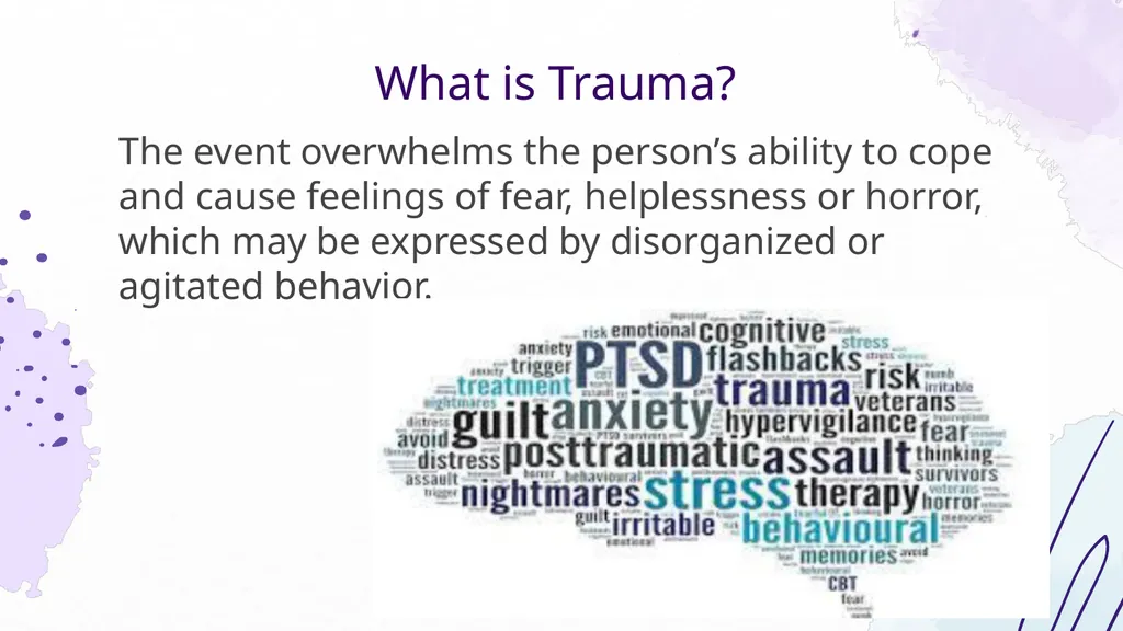 Trauma & the Brain Shannon McElroy, LICSW, PIP, - slide 6 of 34