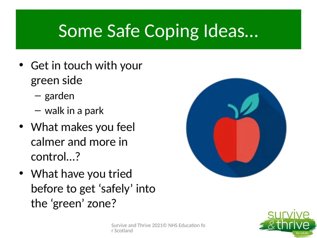 Week 4: Surviving the Surviving Welcome Back How - slide 20 of 43
