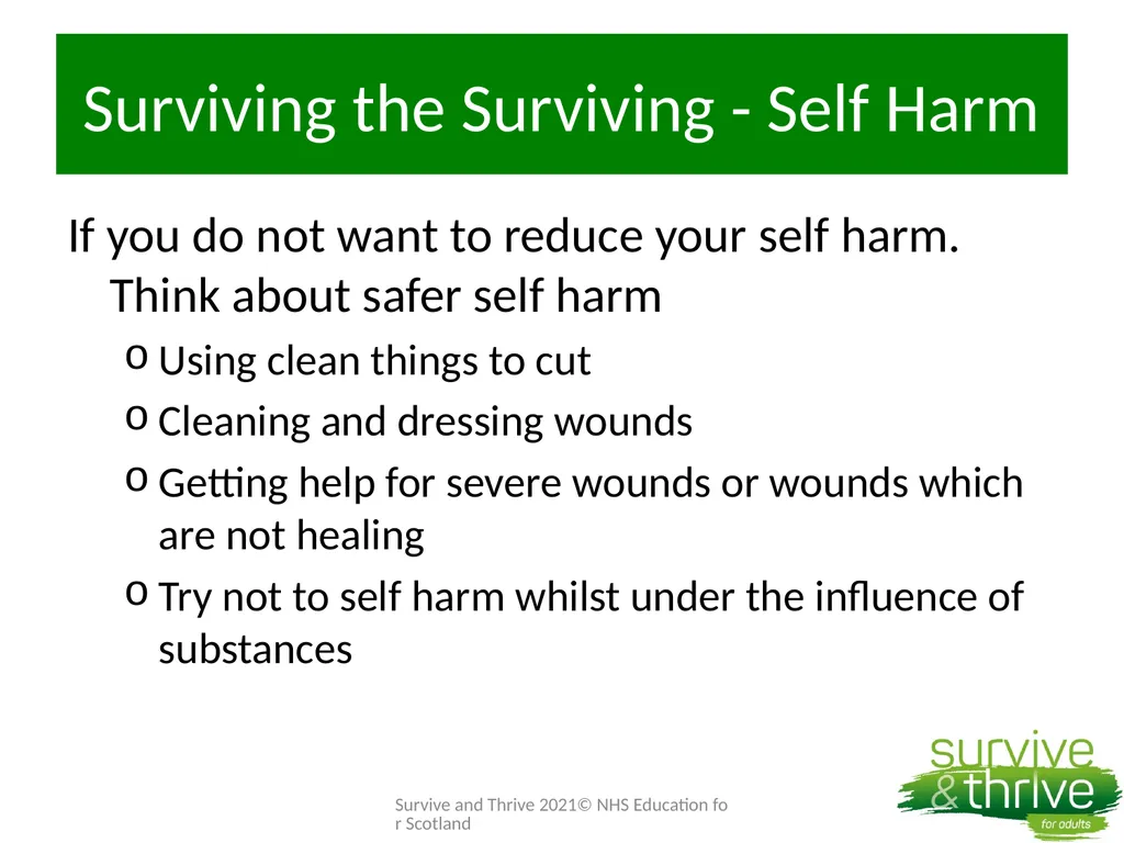 Week 4: Surviving the Surviving Welcome Back How - slide 25 of 43