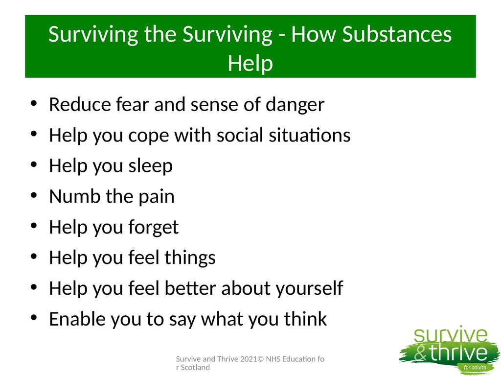 Week 4: Surviving the Surviving Welcome Back How - slide 32 of 43