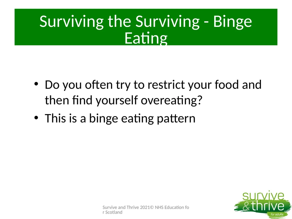 Week 4: Surviving the Surviving Welcome Back How - slide 36 of 43