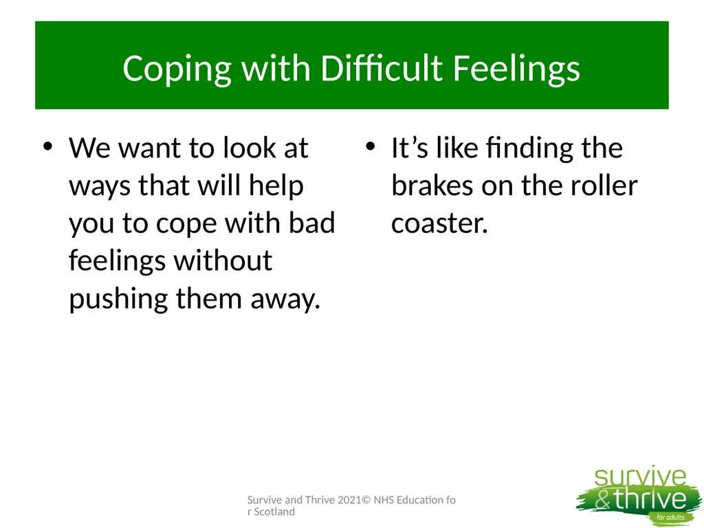 Week 4: Surviving the Surviving Welcome Back How - slide 8 of 43