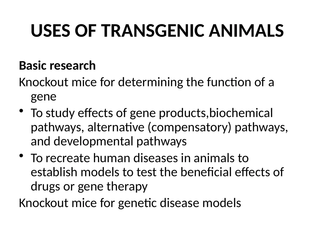 VBC-321 Animal Biotechnology Animal Cloning - slide 7 of 13